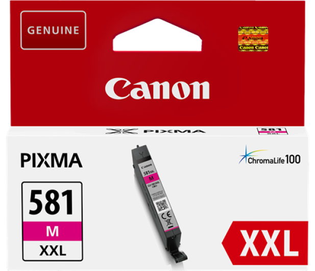CANON CLI-581 XXL M 747str. Magenta 1996C001 - 381907 - zdjęcie